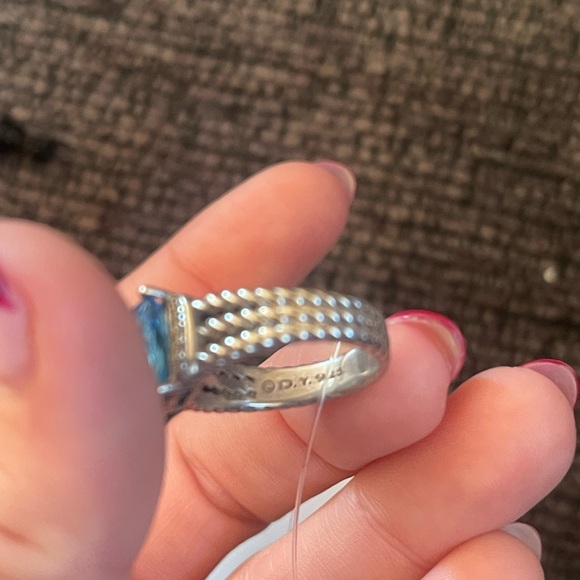 David Yurman Petite Wheaton Ring! - Picture 3 of 4